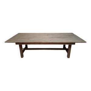 Table de ferme en bois - xixe
