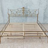 Louis XV brass bed