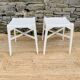 Paire de tabourets stella