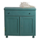 Antique Emerald Green Bedroom Chest of Drawers (c.1920) #4