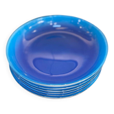 Luminarc blue plates