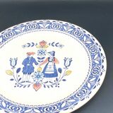 Assiette en grès (fabrication anglaise)