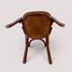 Fauteuil de bureau bistrot en hêtre courbé, style Thonet, circa 1960