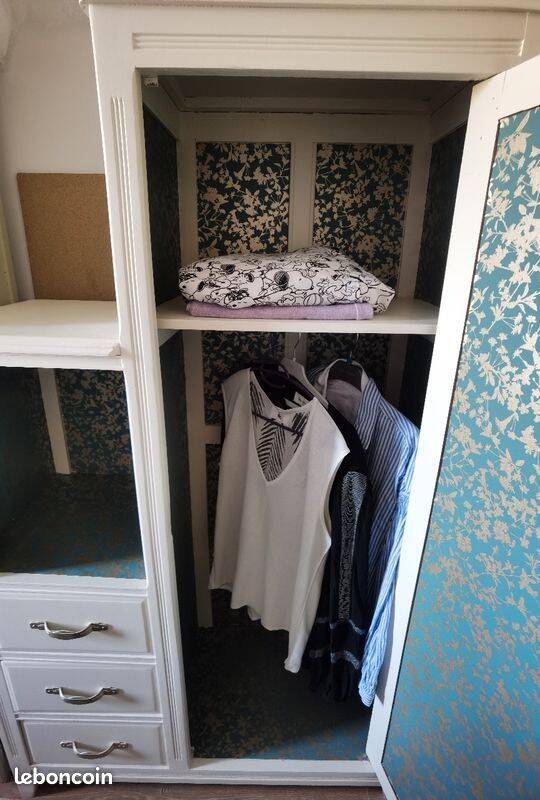 Art Deco asymmetrical wardrobe