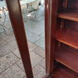 Bookcase forming showcase styleLouis XVI marble top