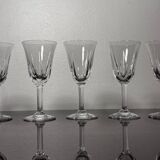 5 Verres Saint Louis Modèle Cerdagne