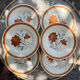 Gien - 6 dessert plates