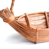 Wicker fruit basket, 60s
