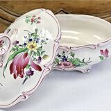 Old Lunéville oval vegetable tureen, street light model