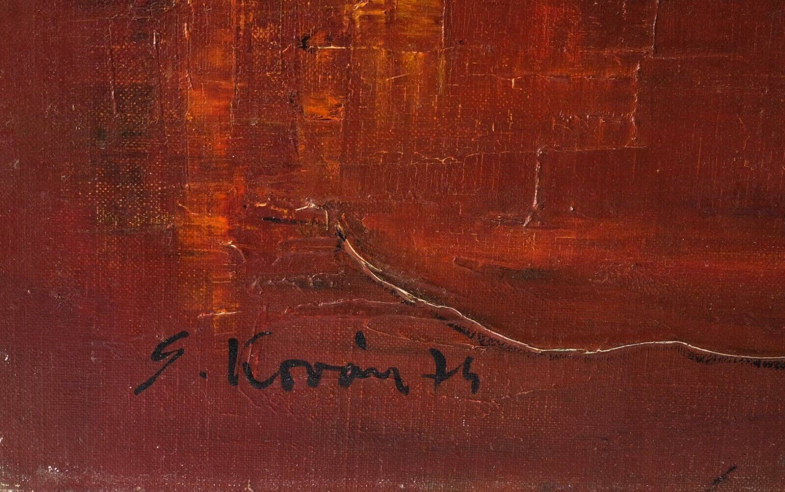 Stéphane KOVAN (XX) Abstract Painting
