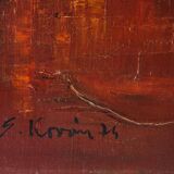 Stéphane KOVAN (XX) Abstract Painting