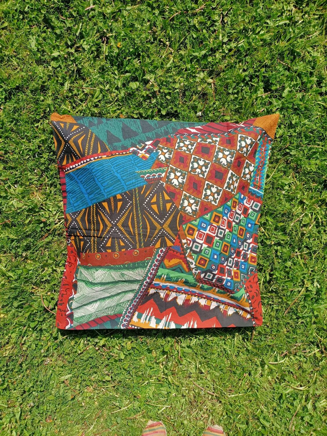 Coussin colorée ethnique