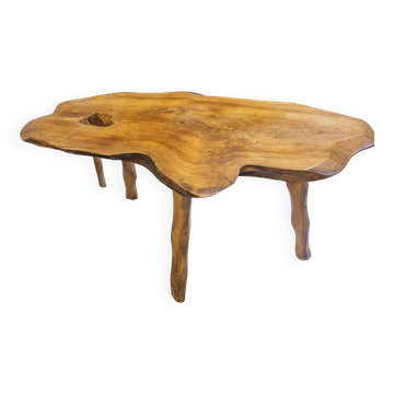 Wooden coffee table