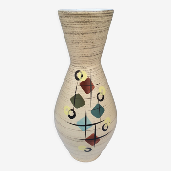 West Germany ceramic vase 40cm.