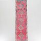 3x11 soft pink retro vintage runner rug, 89x334cm