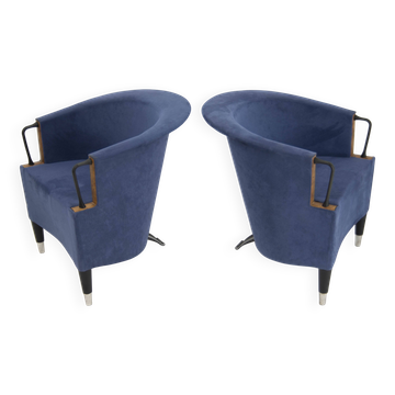 Set of Two Armchairs by Paolo Piva for B&B Italia, 1980s