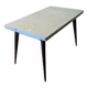 Tolix T55 kitchen table by Xavier Pauchard.