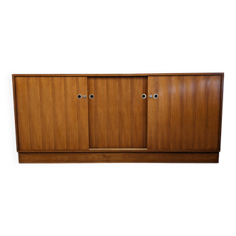 Modernist enfilade in rosewood attributed to O. Borsani, Italy circa 1970.