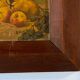 Oil on panel e croizet still life with apples grapes late nineteenth century