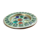 1960's vintage multicolor murano glass glass ashtray