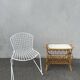 Chaise en métal vintage