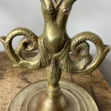 Paire de chandeliers en bronze