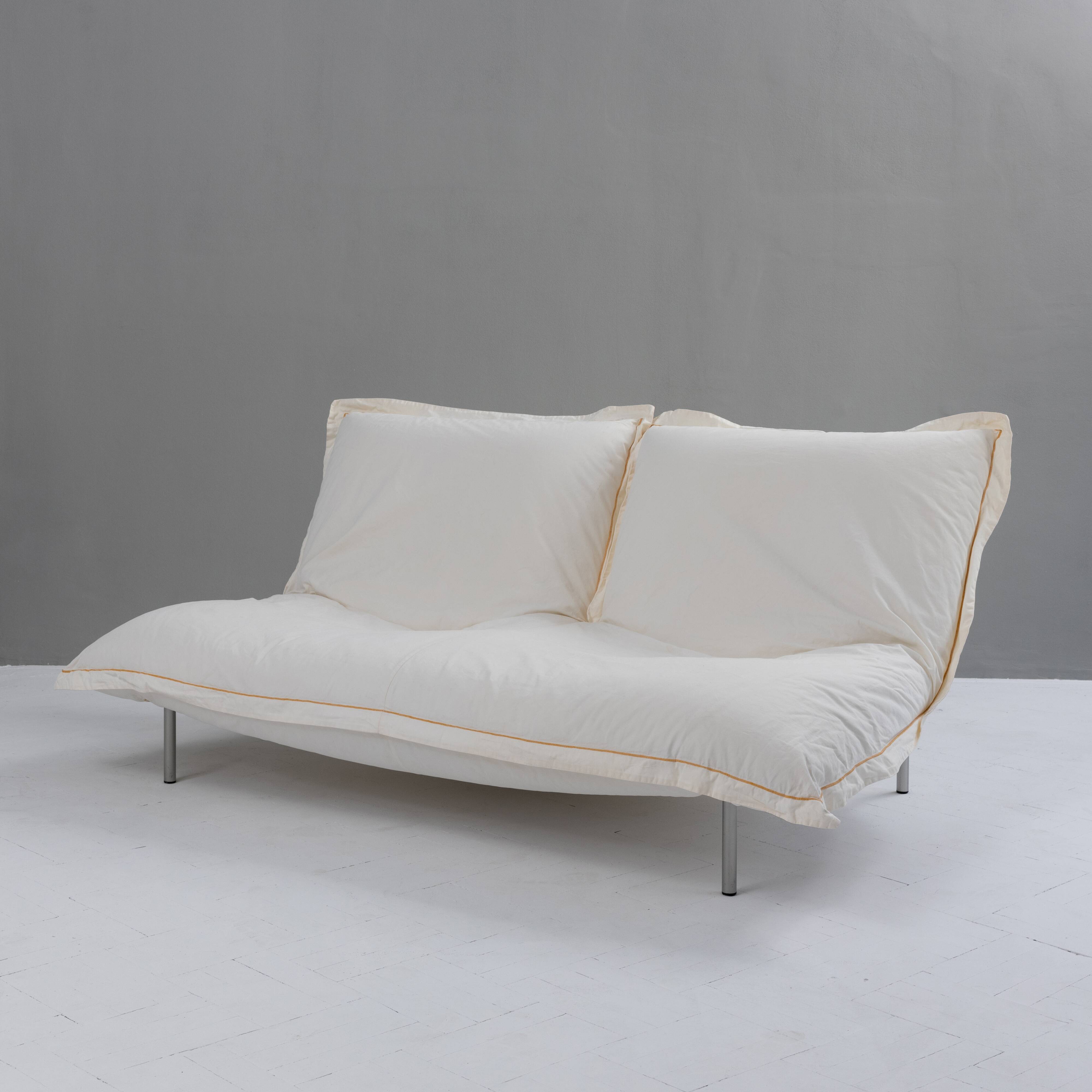 Postmodern "Calin" Double Seater Sofa by Pascal Mourgue for Ligne Roset, 1994