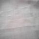 Nappe ancienne en lin blanc monogrammée MC  1.68 X 1.70 m