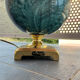 Lampe de table Le Dauphin France en céramique émaillée verte – années