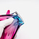 Murano Cup - Sommerso - XL 50cm - Amethyst and Turquoise