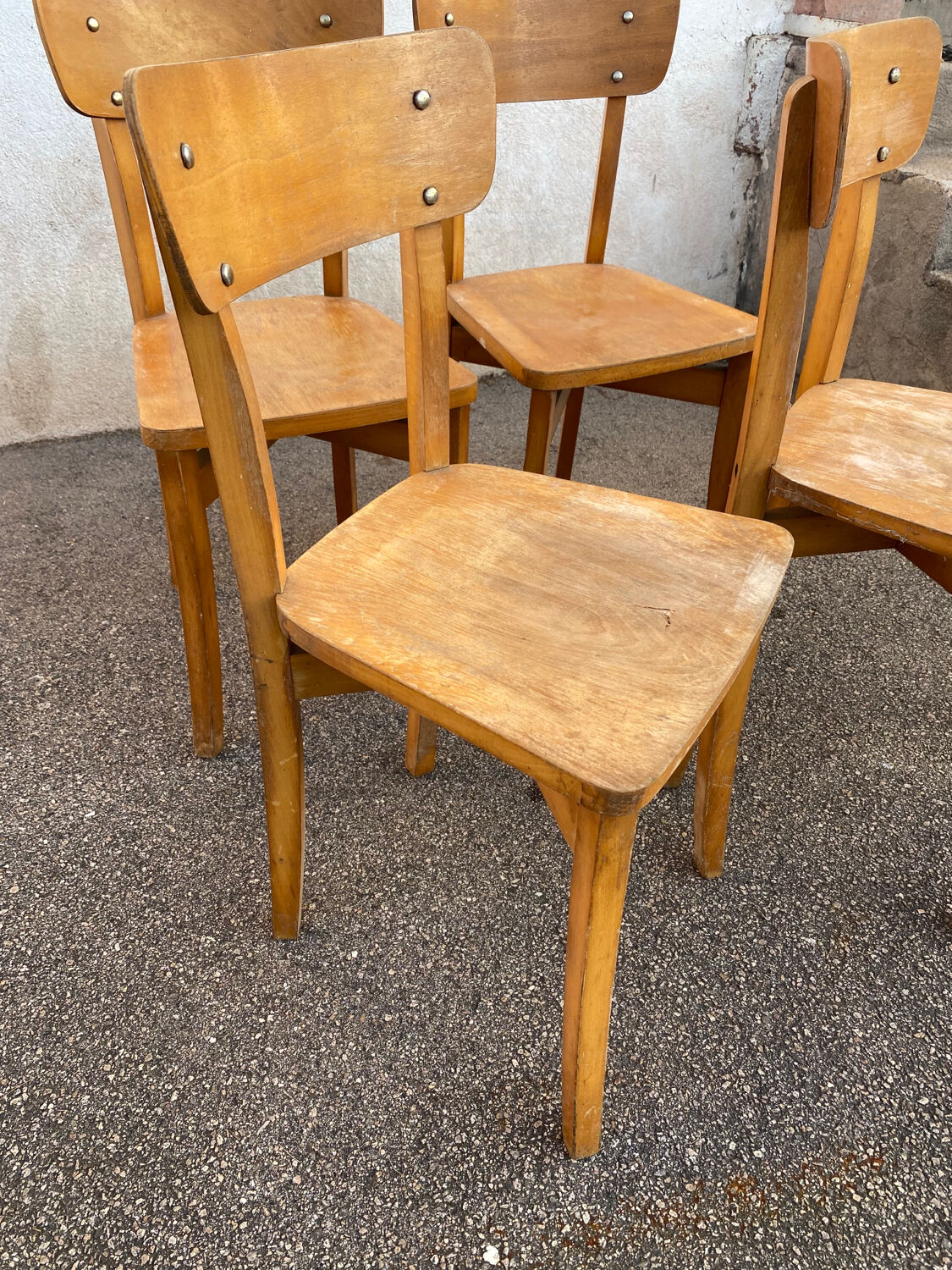 Set of 4 bistro chairs