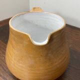 Old stoneware pitcher