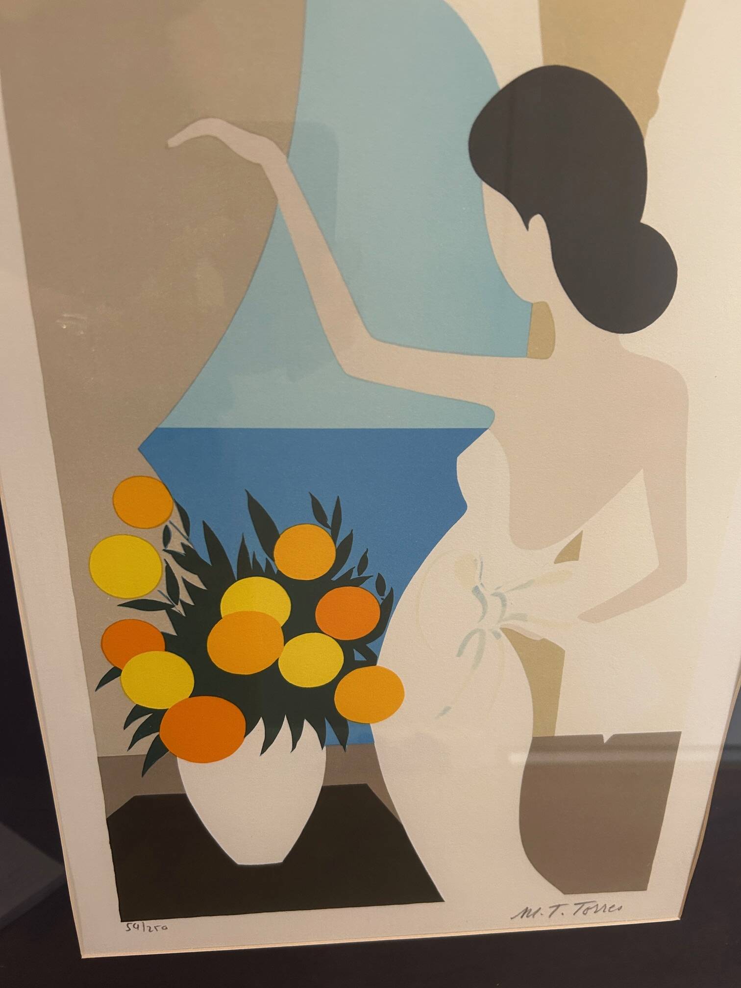 lithographie de Maria Teresa Torres
