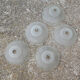 Lot of 5 art deco lampshades
