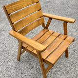 Folding armchair sodibois