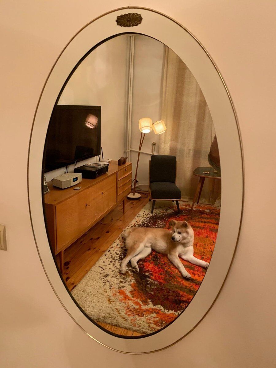 French mirror, 1960s