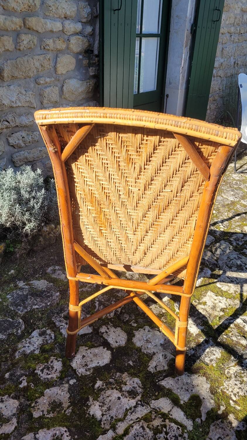 Fauteuils en rotin