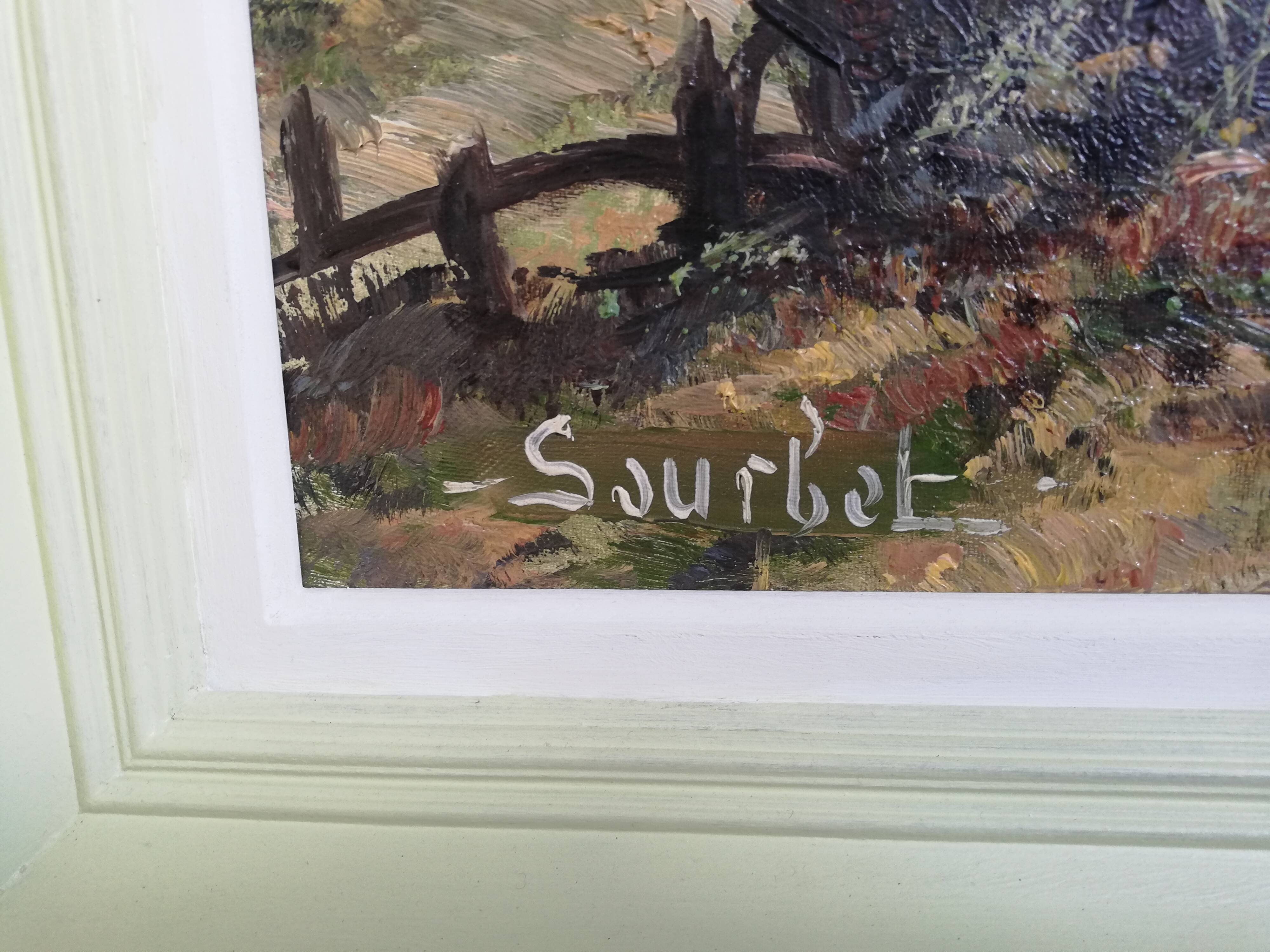 Signed painting "sourbet"
