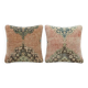 Set of 2 vintage Turkish cushion covers 51x51 cm