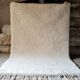 Traditional handmade pure white wool rug size 1.5/2.5 m.