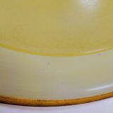 Napoleon III Painted Sheet Metal Tray Painted Metal Floral Decor Diameter 44.5