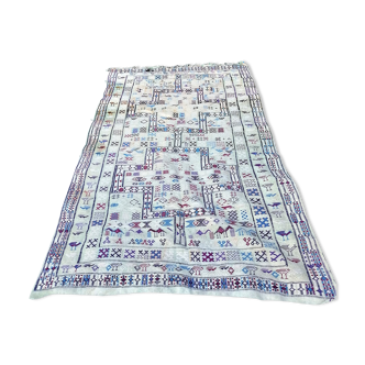 Old Tunisian carpet. Kilim 250 x 151 cm