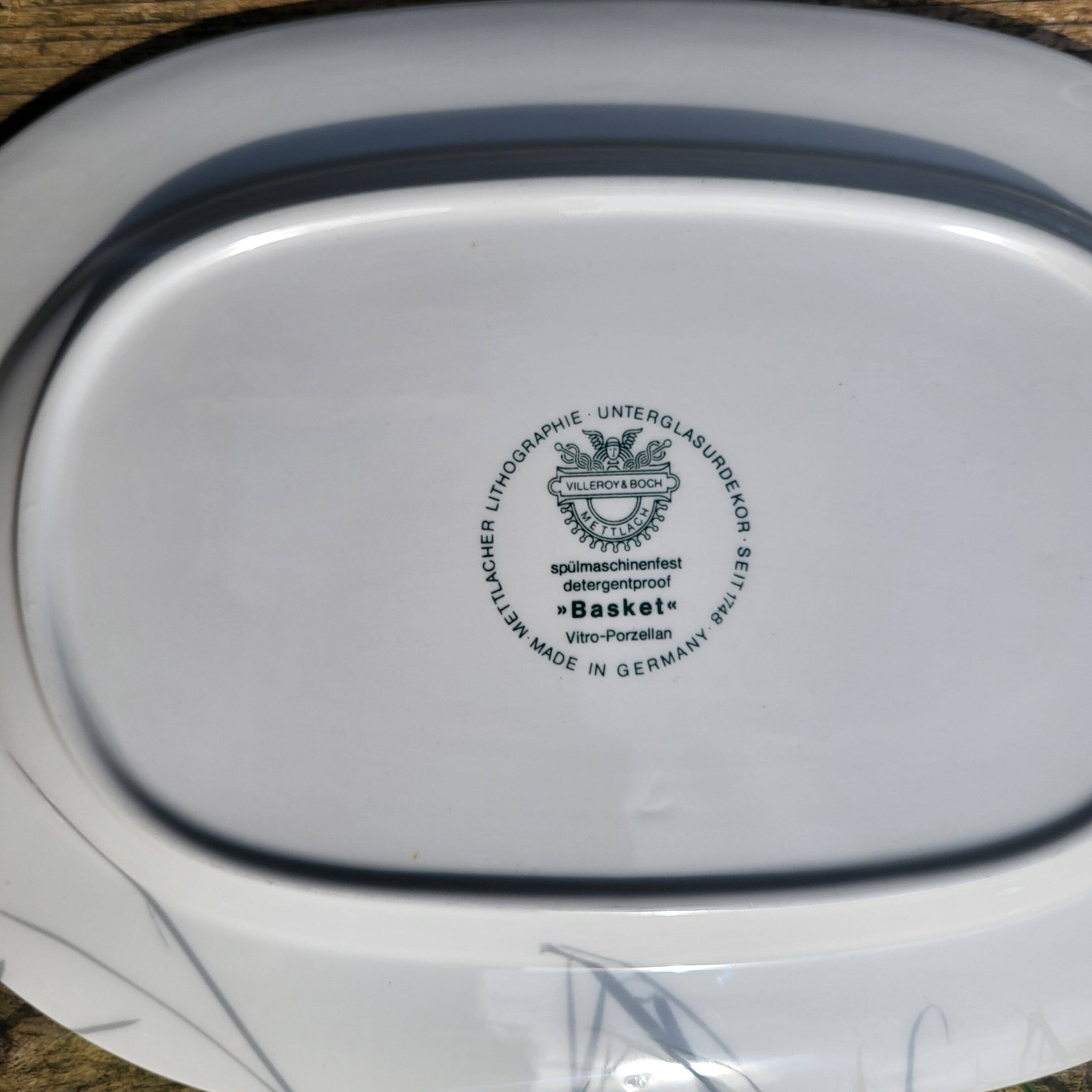 Service à café Villeroy et Boch, série Basket