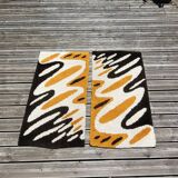 Pair of vintage wool bedspreads