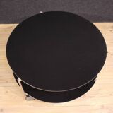 1980s coffee table on casters