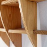 Small Round Pine Shelves Ø55.5cm