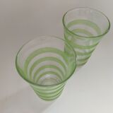 Deux verres granités VHF