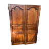 Paire de portes en bois anciens éléments de boiseries