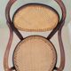 Fauteuil enfant Thonet en cannage vintage