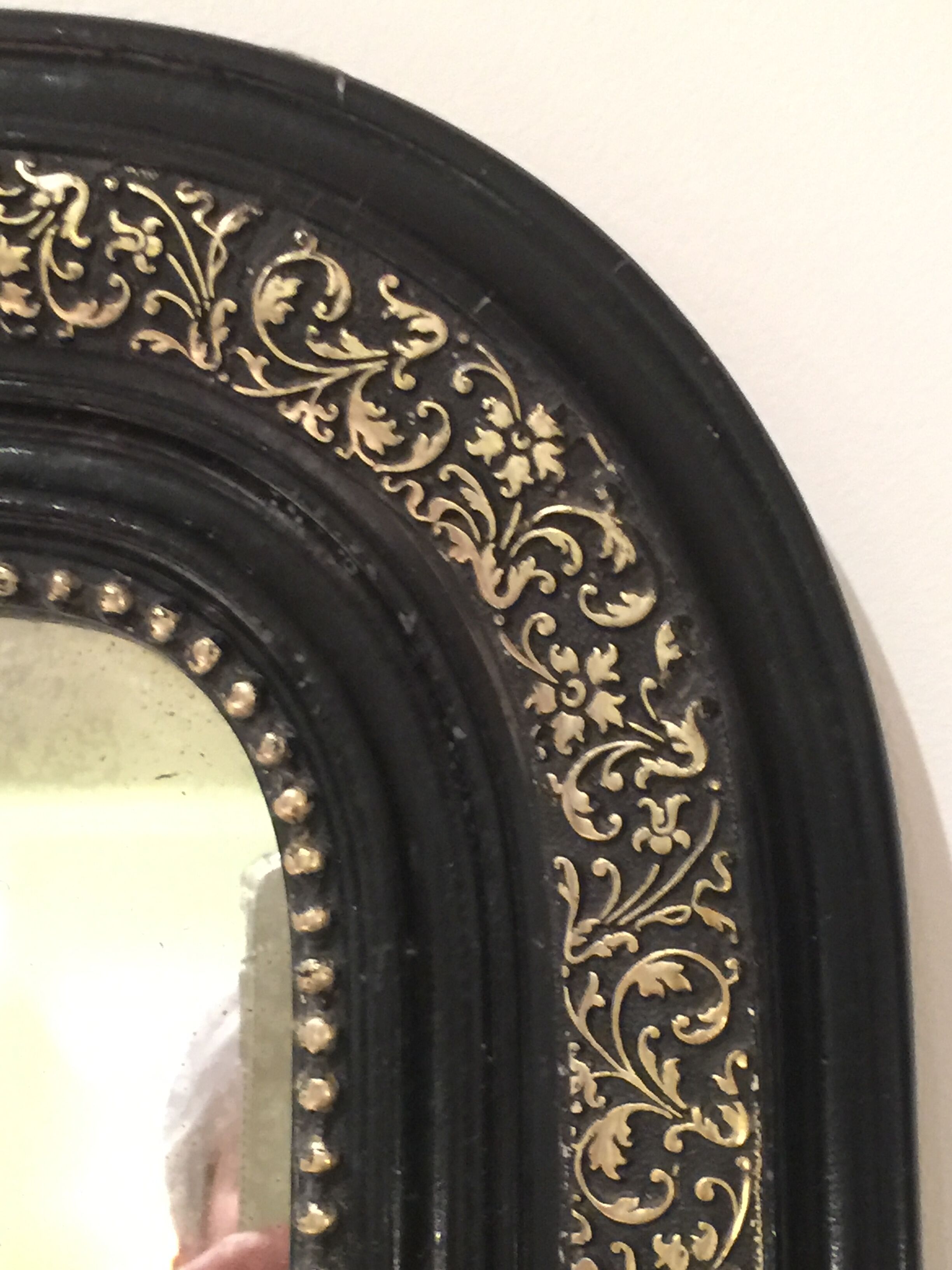 Louis Philippe mirror, Napoleon III, 63x87cm